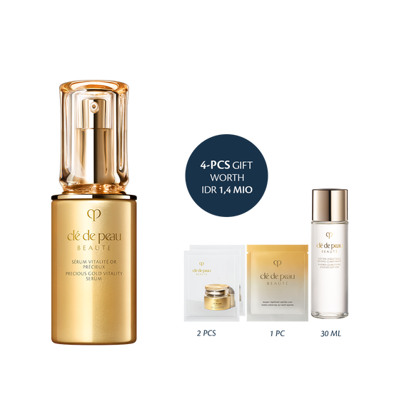 PRECIOUS GOLD VITALITY SERUM | Clé de Peau Beauté